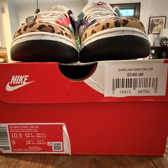 Nike Multicolor Animal Print Athletic Shoes - Picture 5 of 5